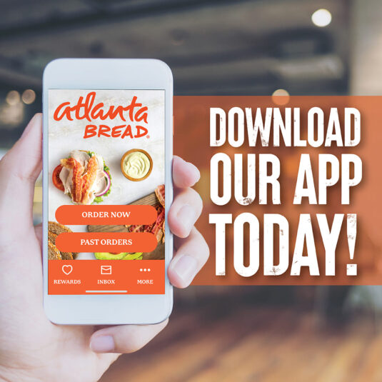 Welcome to the Atlanta Bread app